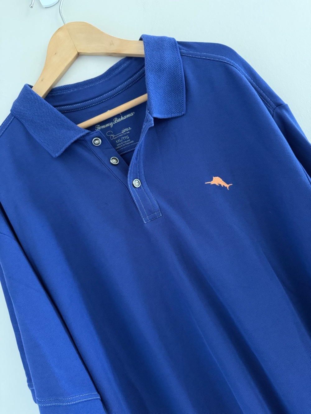 Tommy Bahama Polo Shirt Mens XXL Stretch Golf Casual Coastal Preppy Resortwear